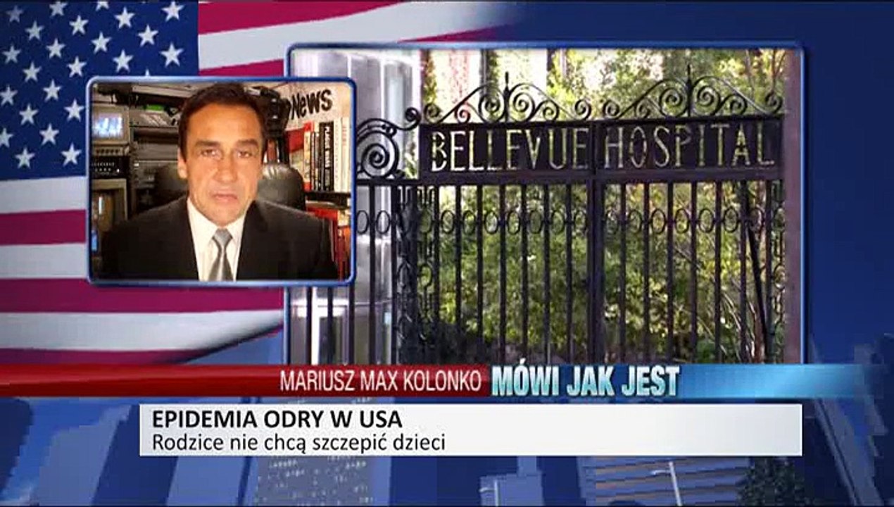W USA nie chcą szczepić dzieci na odrę – Mariusz Max Kolonko o spisku farmaceutycznym (17.02.2015)