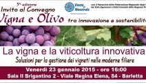 Vigna e olivo 3^ edizione - Barletta, 23 gennaio 2015