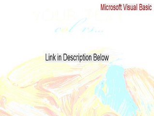 Microsoft Visual Basic Keygen [Instant Download 2015]