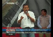 Ollanta Humala culpa a “políticos tradicionales” de denuncias