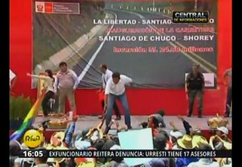 Para Humala, investigación a Nadine Heredia sienta “un precedente funesto”