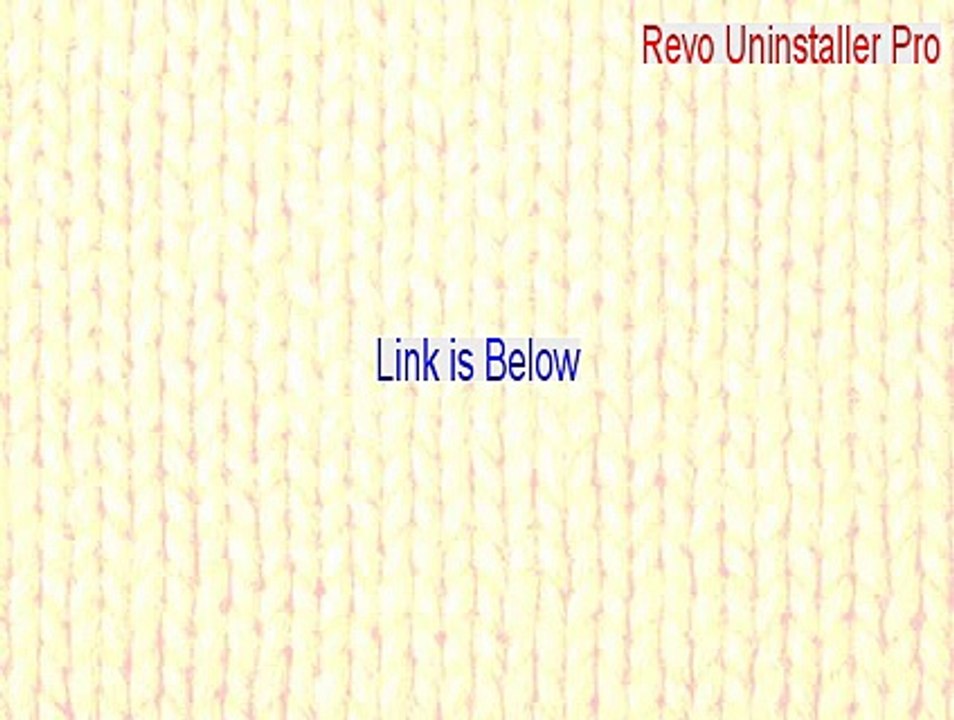 Revo Uninstaller Pro Key Gen (Download Here 2015)