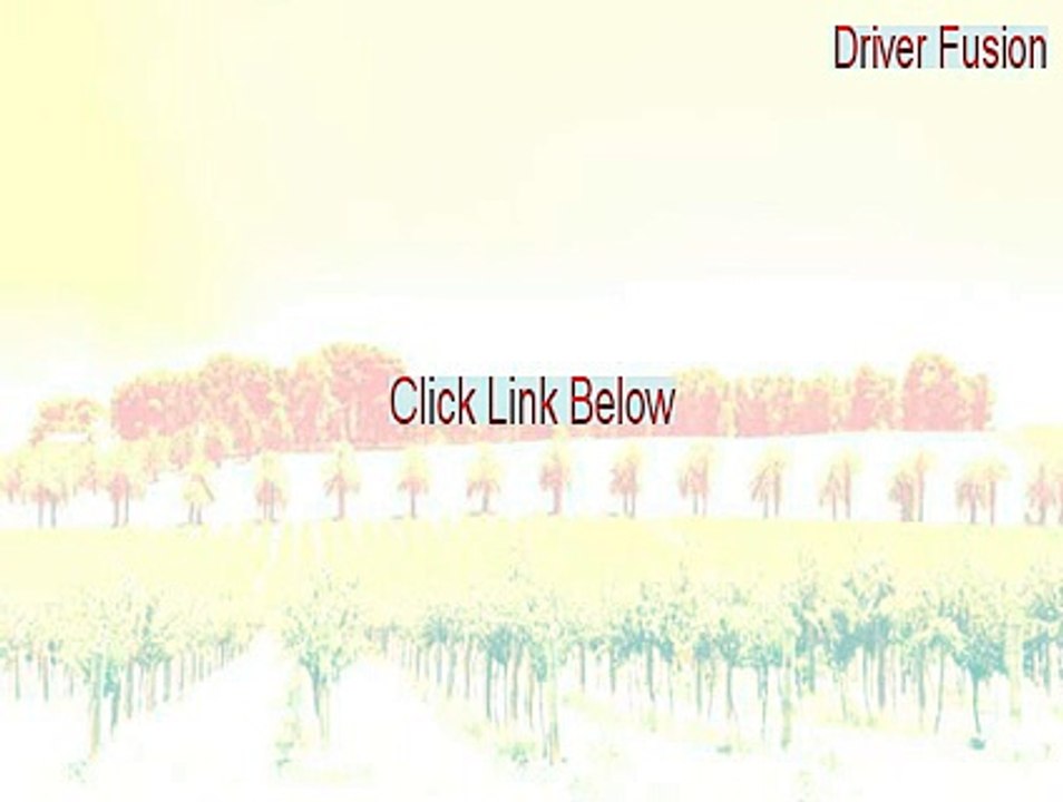 Driver Fusion Free Download [Free of Risk Download 2015]
