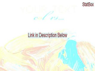 StatBox Keygen (Risk Free Download)