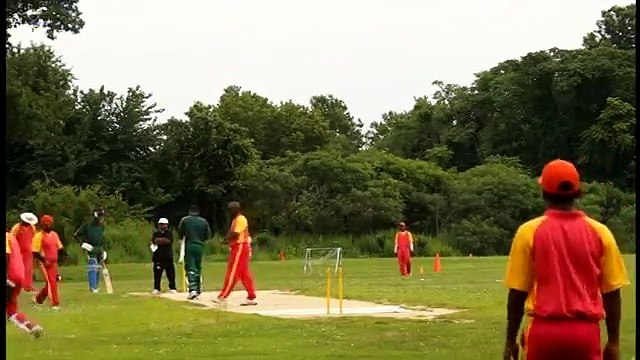 Former Under 19 fast bowler, Dominic Audain 3 Wickets, Twenty20, July 2014