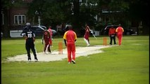 Former USA under 19 fast bowler STEAMING IN, August 2014
