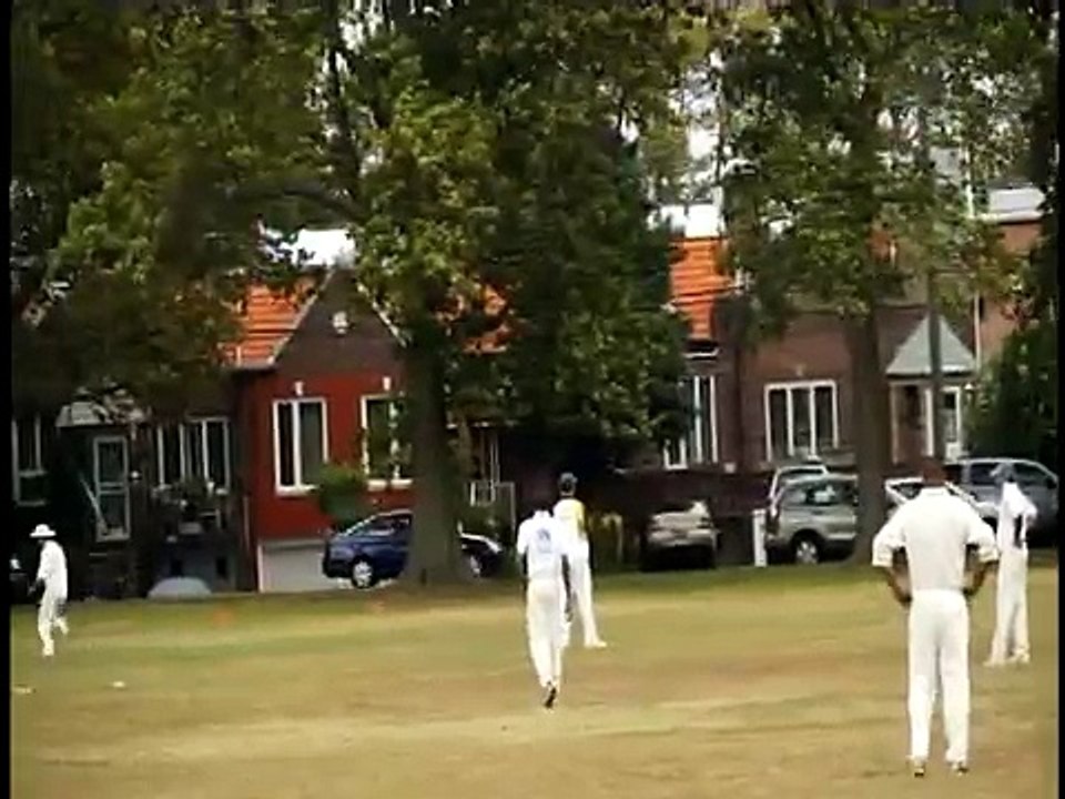 Former West Indies fast bowler, Adam Sanford bowling vs Punjab, exciting Twenty20 action