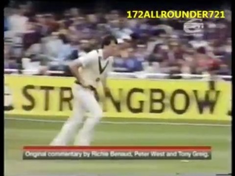 Geoff Lawson, Cleans up the master blaster Viv Richards 1983