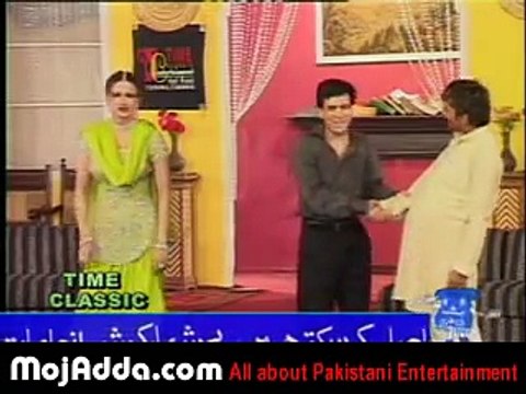 Punjabi Stage Drama Kurti Malmal Di Zafri Khan Saima Khan