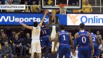 Kansas Highlights vs. West Virginia // Kansas Men's Basketball // 2.16.15