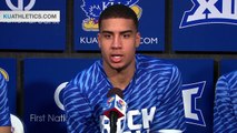 Player Press Conference vs Baylor // Kansas Basketball // 2.14.15