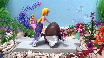 Download Video: Mermaid Frozen Stories Play Doh Thomas The Train Barbie Princess Ariel Surprise Eggs Elsa Anna S... (Low)