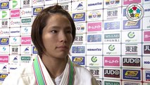 Interview - Matsumoto Kaori -57 Kg Gold Medal Tokyo Grand Slam 2014