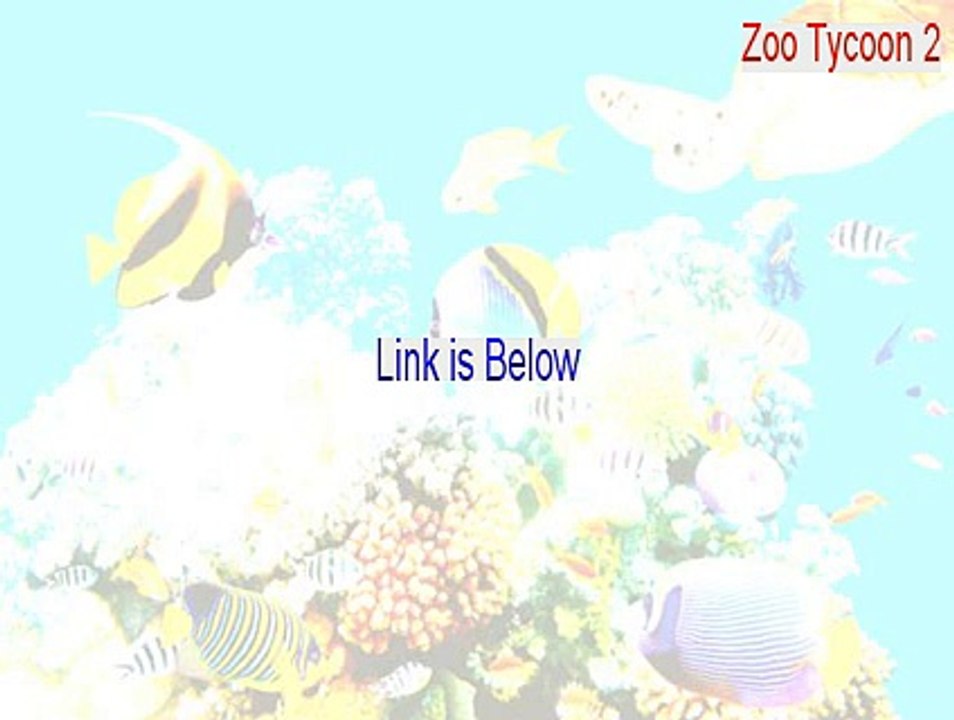 Zoo Tycoon 2 Crack [zoo tycoon 2 mods 2015]