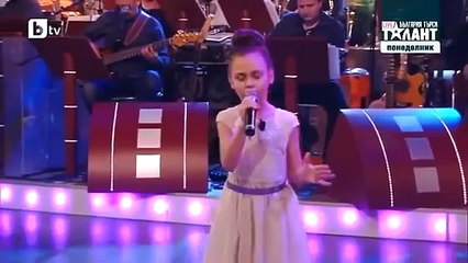 Krisia Todorova singing When You Believe by Whitney Houston (LIVE)