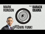 Barack Obama Singing Uptown Funk by Mark Ronson (ft. Bruno Mars)