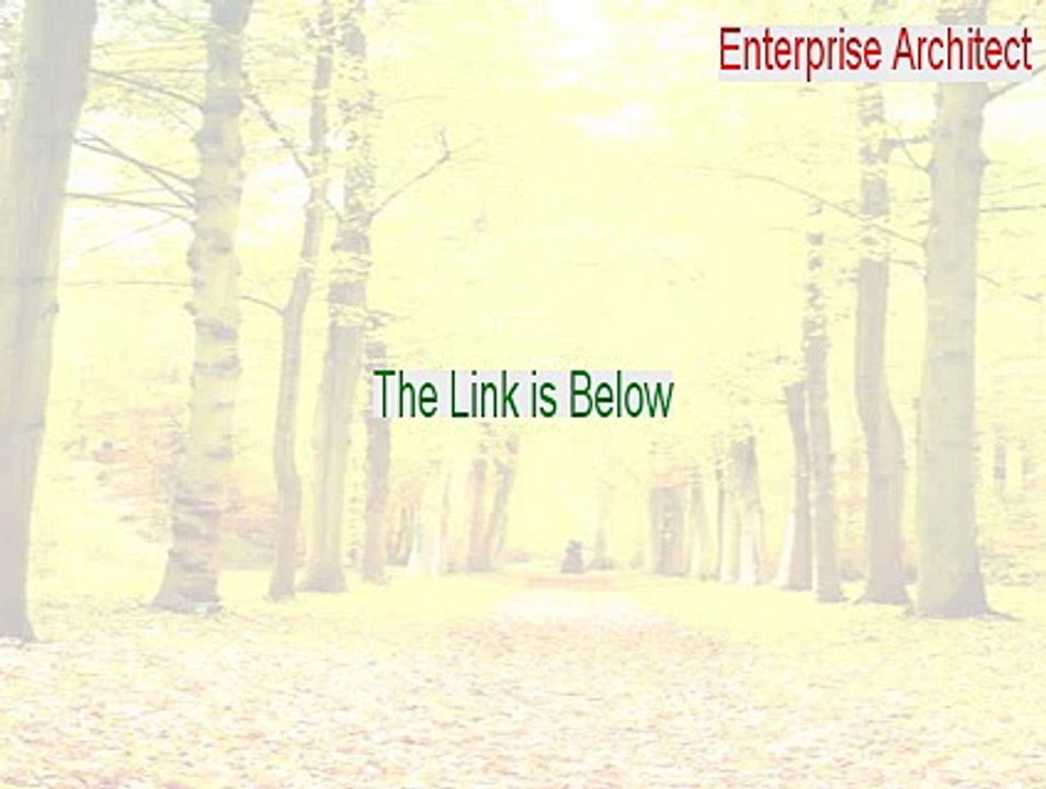 Enterprise Architect Key Gen [Risk Free Download]