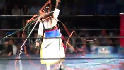 CIMA & Ai Shimizu vs. Menso~re Oyaji & Hiroyo Matsumoto (Tokyo Gurentai)