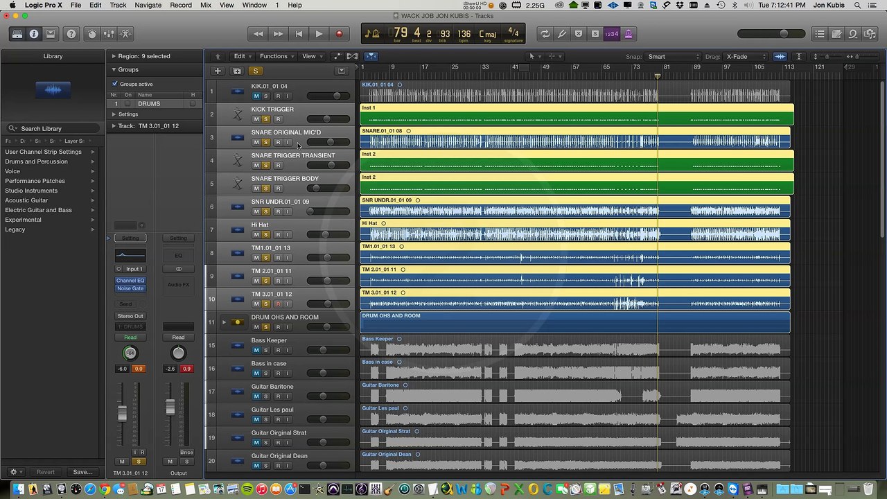 Mixing Wack Job 05 Bass Sound and Kick+Bass