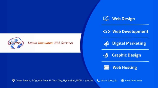 Professional Web designing & Development, Web Services in HYD, India