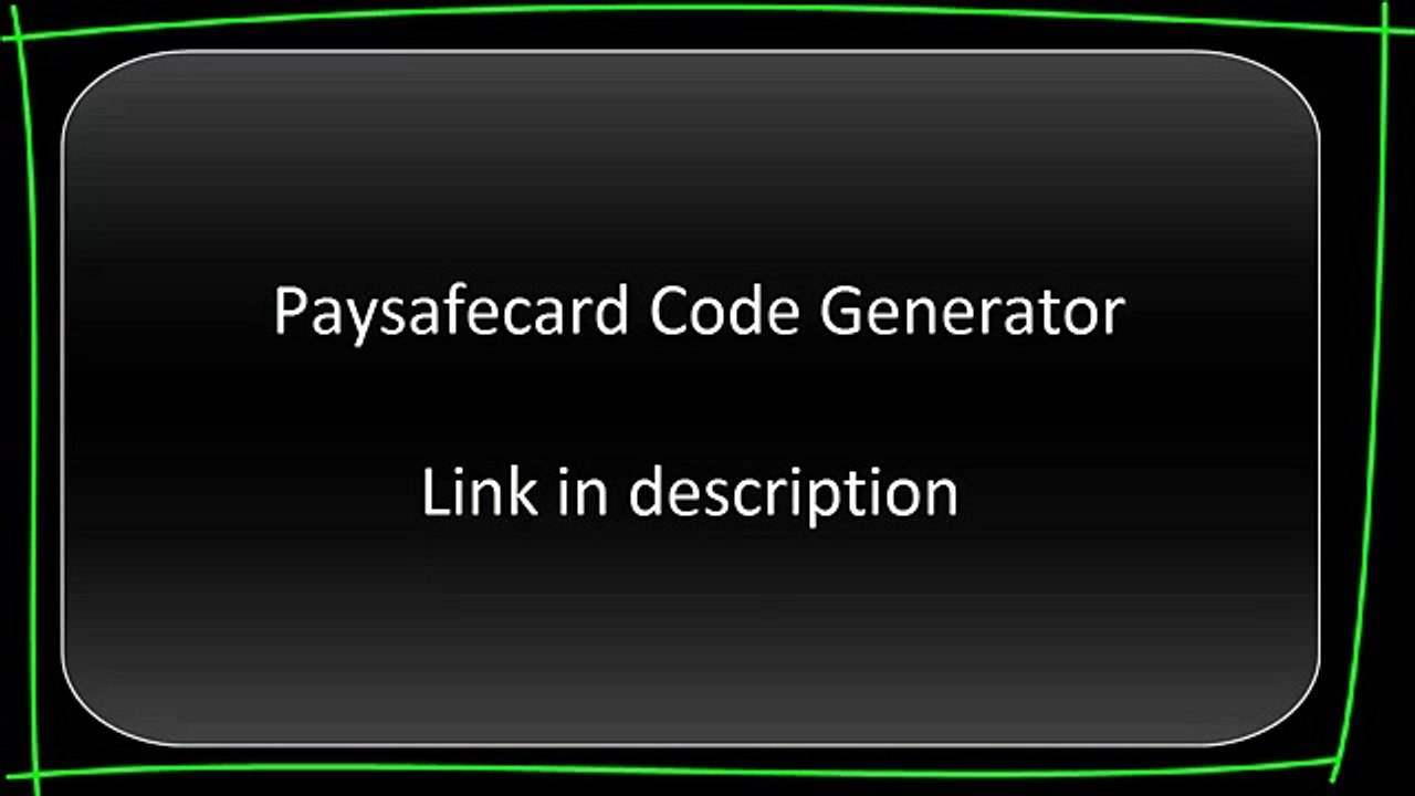 PaysafeCard Code Generator 2013[1]