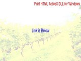 Print HTML ActiveX DLL for Windows Free Download [Print HTML ActiveX DLL for Windowsprint html activex dll for windows]