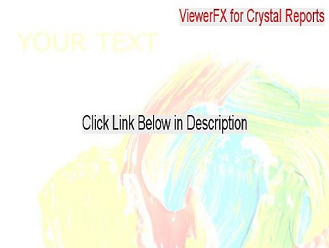 ViewerFX for Crystal Reports Full - viewerfx for crystal reports 1.9 [2015]