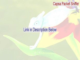 Capsa Packet Sniffer Free Download (Free of Risk Download)