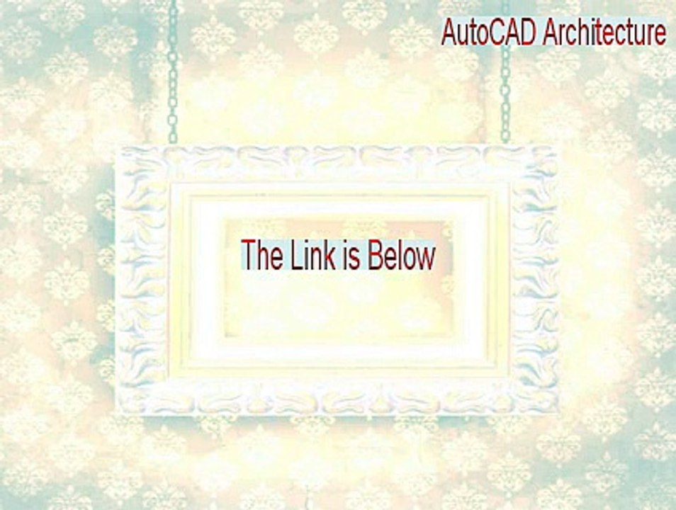 AutoCAD Architecture Cracked [autocad architecture 2015 2015]