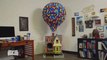 This Disney Pixars 'UP' fan made a replica of the House For His Dog