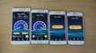 Samsung Galaxy A5 vs. Galaxy Alpha vs. Galaxy S5 Mini vs. Galaxy Ace 4 - Internet Speed Test (4K)