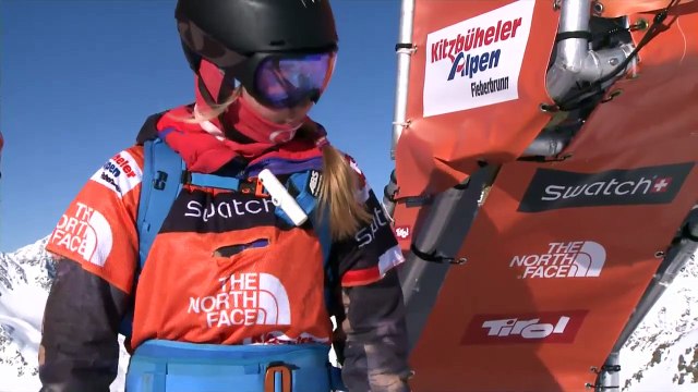 FWT15 - Run of Mary Celia Boddington (USA) Swatch Freeride World Tour 2015 Fieberbrunn By The North Face restaged in Vallnord-Arcalis AND