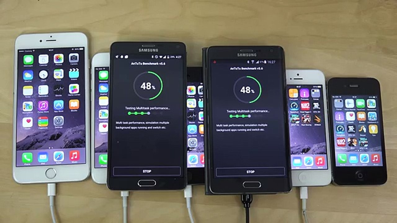 Samsung Galaxy Note 4 Android 5.0 vs. Samsung Galaxy Note Edge Official Android 5.0 Benchmark Speed