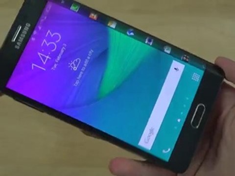 Samsung Galaxy Note Edge Official Android 5.0.1 Lollipop - Review (4K)
