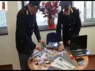 Teramo - Carte di credito clonate, in arresto dieci persone - Il video