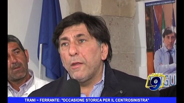 TRANI | Ferrante: Storica occasione per il centrosinistra