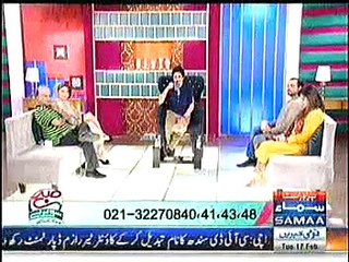 Dr Moiz Hussain on Samaa Tv 17th Feb 2015 Part 2