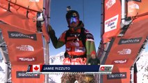 FWT15 - Run of Jamie Rizzuto (CAN) Swatch Freeride World Tour 2015 Fieberbrunn By The North Face restaged in Vallnord-Arcalis AND