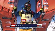 FWT15 - Run of Flo Orley (AUT) Swatch Freeride World Tour 2015 Fieberbrunn By The North Face restaged in Vallnord-Arcalis AND
