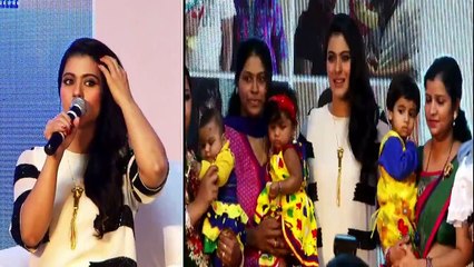 Kajol spends her day with mothers