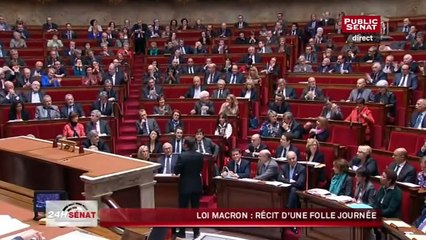 Loi Macron : Récit d'une folle journée