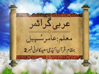 Arabic Grammar - Basic Level - Lecture15 _ Khaddam-ul-Quran