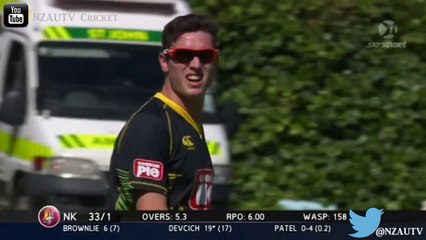 Adam Milne Great Catch vs  Northern Knights  2014