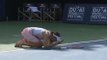 Folle furieuse Andrea Petkovic fait une John McEnroe et balance sa raquette