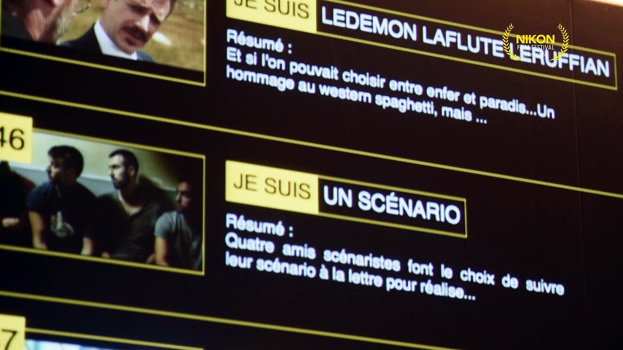 Délibérations du jury - Nikon Film Festival 5ème édition