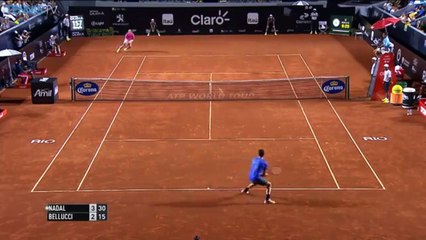 la superbe défense de Rafael Nadal