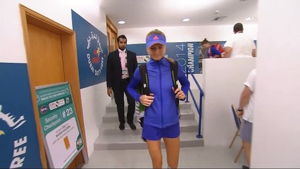 WTA Dubai - Halep supera a una fatigadísima Hantuchova