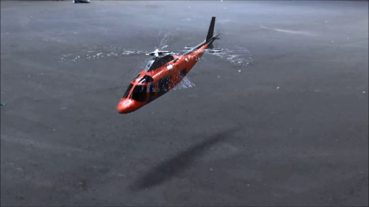 Solidworks animation rc helicopter