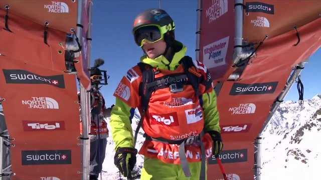 FWT15 - Run of Stefan Hausl (AUT) Swatch Freeride World Tour 2015 Fieberbrunn By The North Face restaged in Vallnord-Arcalis AND