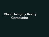 Global Integrity Realty Corporation | Integrity Realty Corp